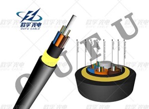 ADSS solo ADSS de cable de fibra optica